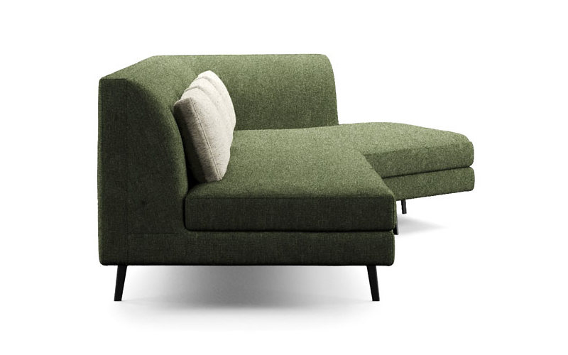 Фото 3 - Секционный диван Warmover Lounge зеленый 