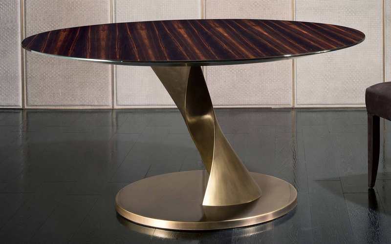 Фото 1 - Обеденный стол Zoe коричневый 