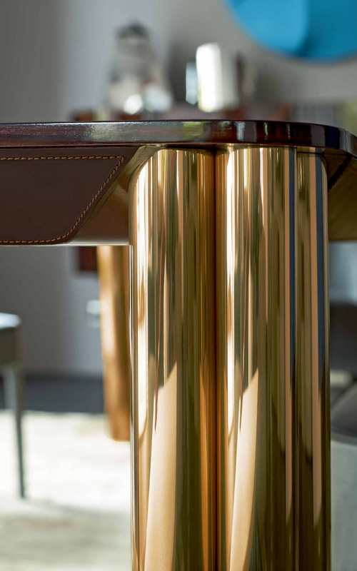 Фото 2 - Обеденный стол Forest коричневый 