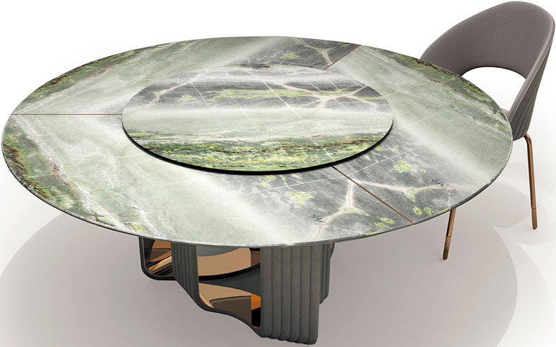 Фото 1 - Обеденный стол Kylo зеленый 