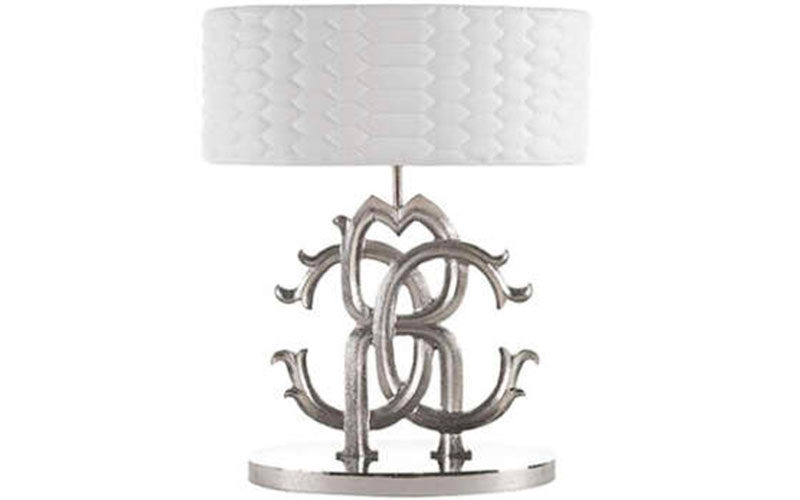 Фото 1 - Настольная лампа Logo с цилиндрическим абажуром 