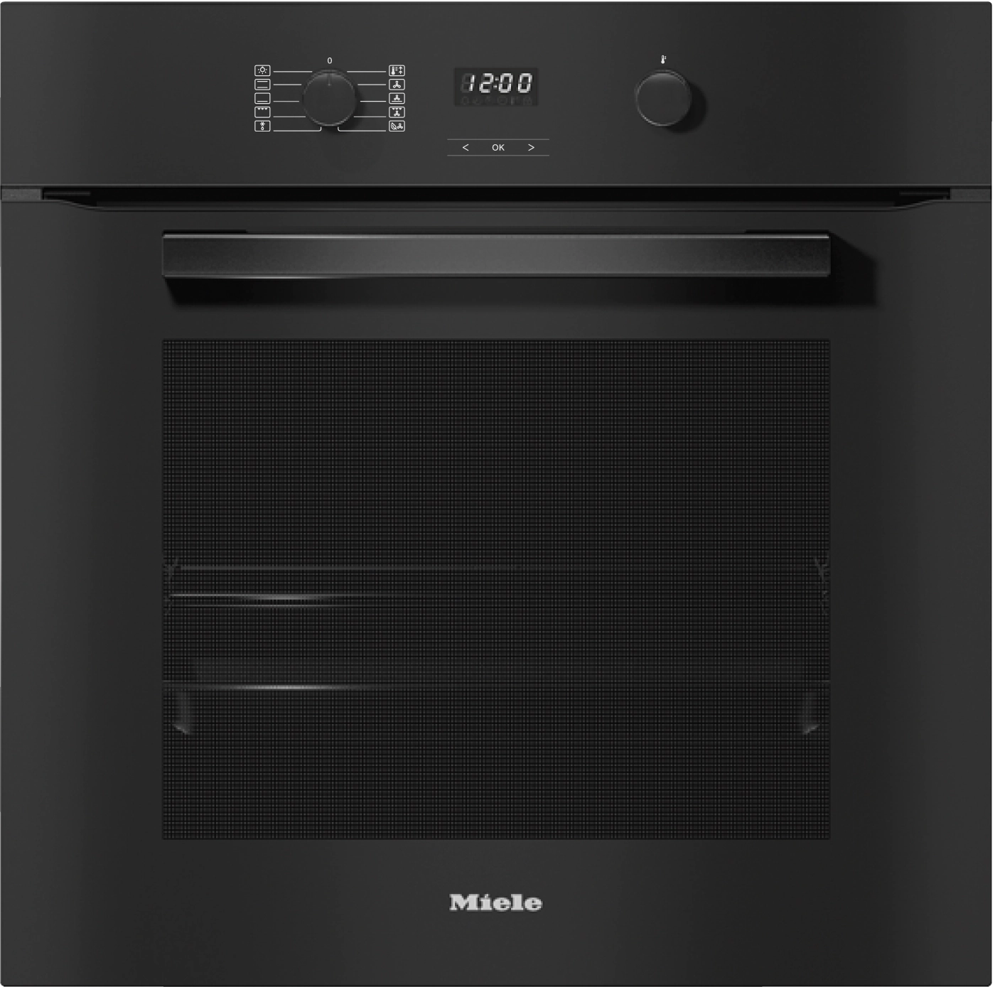 Фото 1 - Духовой шкаф Miele H 2860 B черный 