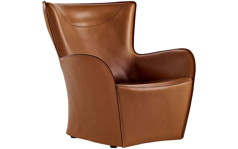 Фото 1 - Кресло Mandrague коричневое 