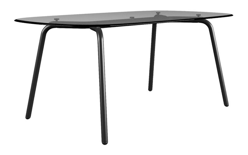 Фото 3 - Обеденный стол Osé серый 