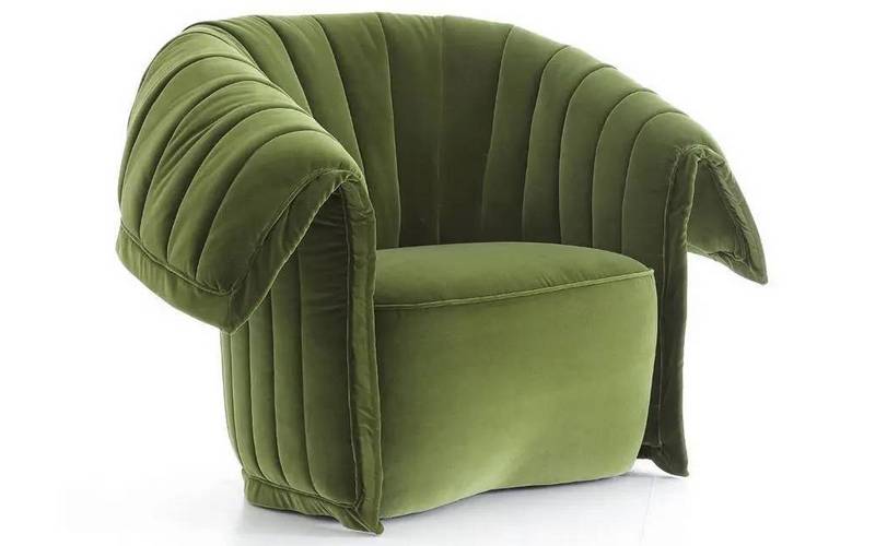 Фото 1 - Кресло Manta зеленое 