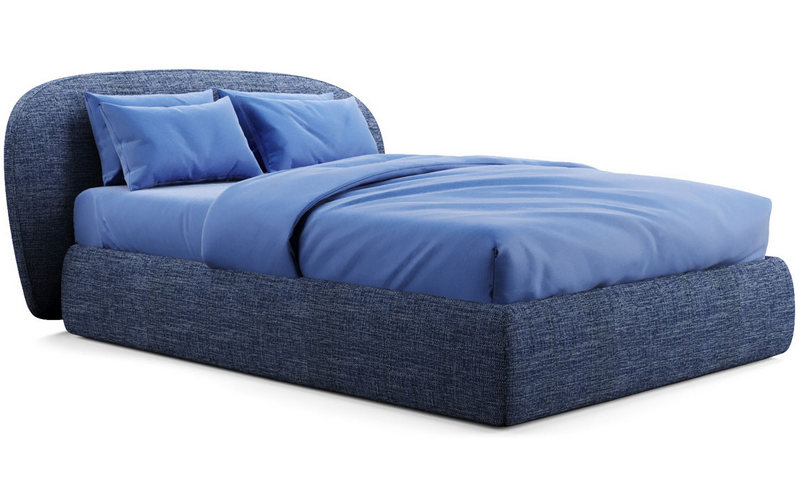 Фото 2 - Кровать Guest синяя 