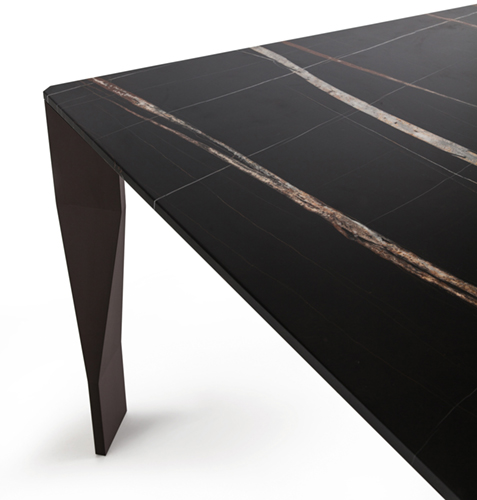 Фото 2 - Обеденный стол Diamond коричневый 