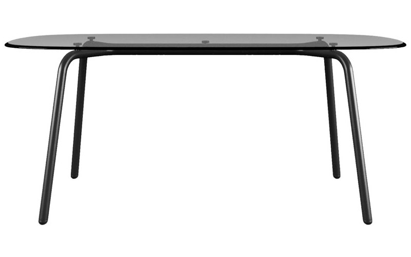Фото 2 - Обеденный стол Osé серый 