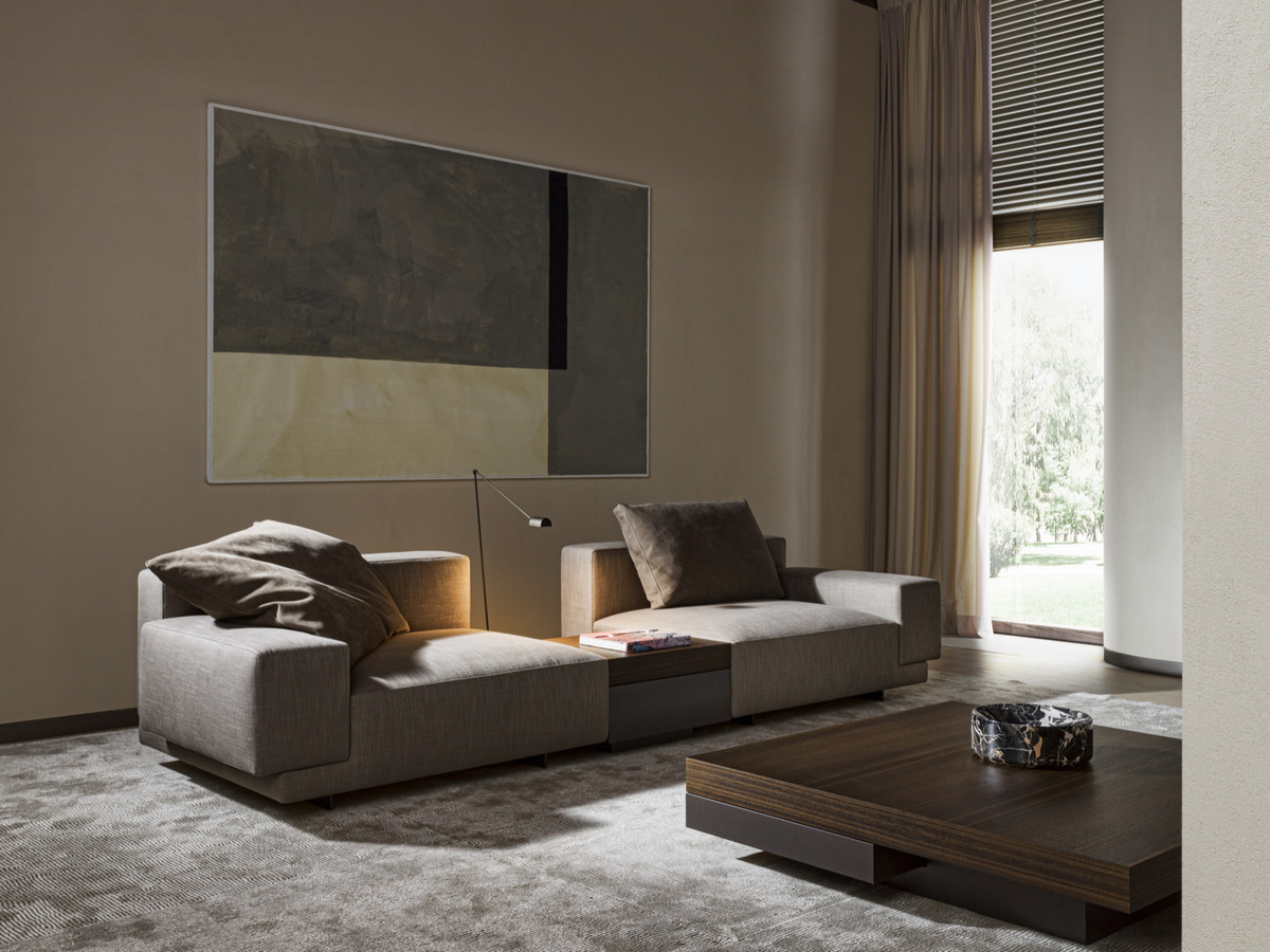 Фото 1 - Секционный диван Marteen серый 